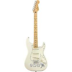 Fender Player Stratocaster Maple Fingerboard Electric Guitar Polar White