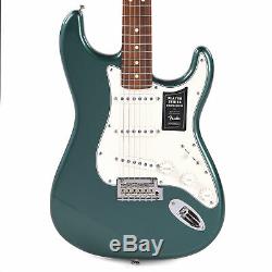 Fender Player Stratocaster Sherwood Green Metallic with3-Ply Parchment Pickguard