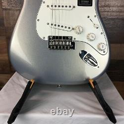 Fender Player Stratocaster Silver with Pau Ferro, NEW IN BOX, Free Ship, 087