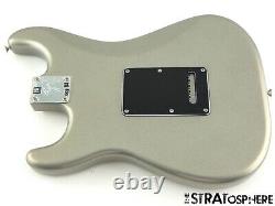 Fender Player Stratocaster Strat BODY with HARDWARE Part Silver