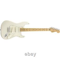 Fender Player Stratocaster Strat Electric Guitar Maple Fingerboard Polar White