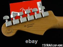 Fender Player Stratocaster Strat NECK + TUNERS 9.5 Radius C Ltd Roasted Maple
