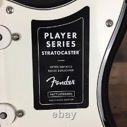 Fender Player Stratocaster with Maple Fretboard, Black, Free Ship, 040