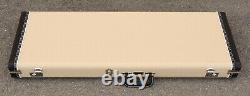 Fender REISSUE 1963 Stratocaster/ Telecaster Case White With Orange Interior-NEW