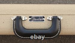 Fender REISSUE 1963 Stratocaster/ Telecaster Case White With Orange Interior-NEW