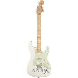 Fender Roadhouse Stratocaster Guitar, Maple Fingerboard, Olympic White
