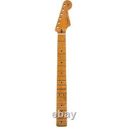 Fender Roasted Stratocaster Neck Flat Oval Shape, Maple Fingerboard
