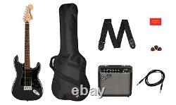 Fender Squier Affinity Affinity Stratocaster HSS Pack, Charcoal Frost DEMO