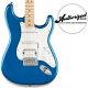 Fender Squier Affinity Hss Stratocaster Electric Guitar With Tremolo Placid Blue