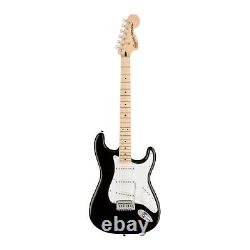 Fender Squier Affinity Series Stratocaster Electric Guitar (Black)