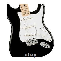 Fender Squier Affinity Series Stratocaster Electric Guitar (Black)