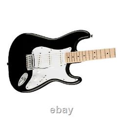 Fender Squier Affinity Series Stratocaster Electric Guitar (Black)