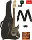 Fender Squier Affinity Stratocaster Hss Montego Black Metallic With Gig Bag