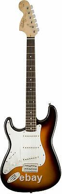 Fender Squier Affinity Stratocaster, Left Handed Brown Sunburst