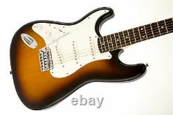 Fender Squier Affinity Stratocaster, Left Handed Brown Sunburst