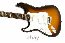 Fender Squier Affinity Stratocaster, Left Handed Brown Sunburst