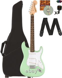 Fender Squier Affinity Stratocaster Surf Green with Gig Bag