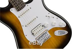 Fender Squier Bullet Stratocaster HSS Hard Tail Brown Sunburst