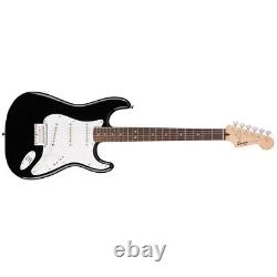 Fender Squier Bullet Stratocaster HT SSS Hard Tail Electric Guitar Black