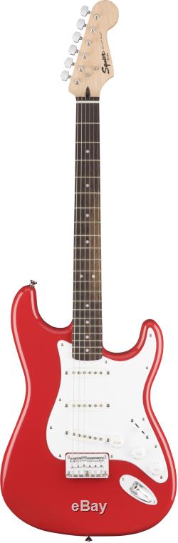 Fender Squier Bullet Stratocaster Hard Tail Fiesta Red
