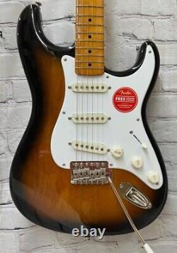 Fender Squier Classic Vibe 50s Stratocaster with Maple Neck, Sunburst DEMO