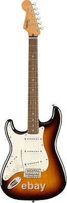 Fender Squier Classic Vibe'60s Stratocaster, Laurel, Left Handed 3-Color Sunb