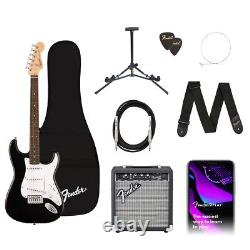 Fender Squier Debut Series Stratocaster Electric Guitar Kit Beginner Guitar