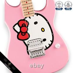 Fender Squier Limited Edition Hello Kitty Stratocaster Maple Fingerboard Pink JP