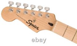 Fender Squier Sonic Stratocaster, Left Handed Black with Frontman 10G Amp