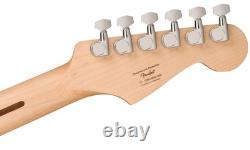 Fender Squier Sonic Stratocaster, Left Handed Black with Frontman 10G Amp