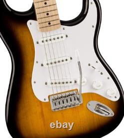 Fender Squier Sonic Stratocaster, White Pickguard, Maple Fingerboard 2-Color S