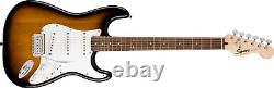 Fender Squier Strat Electric Guitar Package with Frontman Amp/Gig Bag/Strap