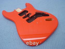 Fender Squier Strat Hardtail Fat Stratocaster Red Orange Body Electric Guitar Ht