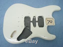 Fender Squier Strat Hardtail Stratocaster Arctic White Body Electric Guitar Ht