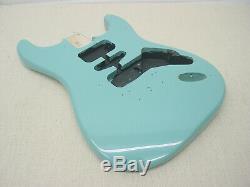 Fender Squier Strat Hardtail Stratocaster Tropical Turquoise Body Guitar Ht