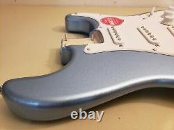 Fender Squier Stratocaster Bullet Loaded Body Hardtail Guitar. Lake Placid Blue