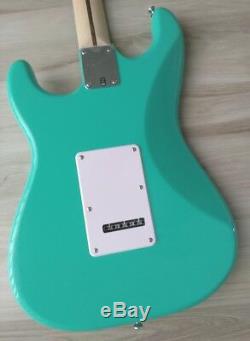 Fender Squier Stratocaster Guitar Turbo+ SSS with Blender MOD Seafoam Strat NEW