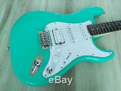 Fender Squier Stratocaster Guitar TurboCharged with Blender MOD Seafoam Strat HSS