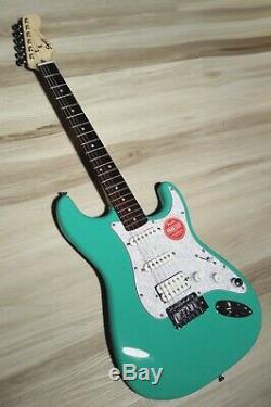 Fender Squier Stratocaster Guitar TurboCharged with Blender MOD Seafoam Strat HSS