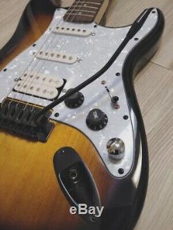 Fender Squier Stratocaster Guitar TurboCharged withBlender MOD Sunburst Strat HSS