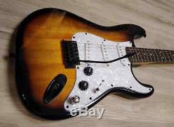 Fender Squier Stratocaster Guitar TurboCharged withBlender MOD Sunburst Strat SSS