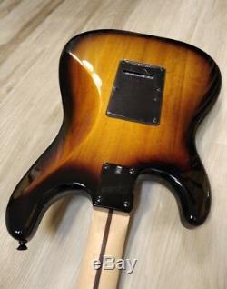 Fender Squier Stratocaster Guitar TurboCharged withBlender MOD Sunburst Strat SSS