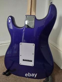 Fender Squier Stratocaster purple NEW IN BOX Andertons'Danish Pete