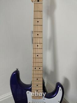 Fender Squier Stratocaster purple NEW IN BOX Andertons'Danish Pete