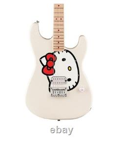 Fender Squier x Hello Kitty Stratocaster Electric Guitar White New with Bag