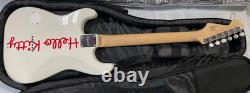 Fender Squier x Hello Kitty Stratocaster Electric Guitar White New with Bag