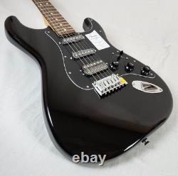 Fender Standard HSS Stratocaster Electric Guitar Laurel Fingerboard, Black Pickg