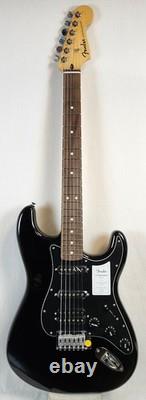 Fender Standard HSS Stratocaster Electric Guitar Laurel Fingerboard, Black Pickg