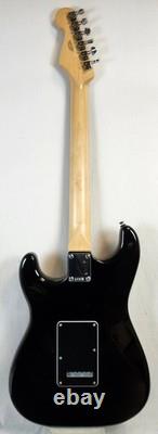 Fender Standard HSS Stratocaster Electric Guitar Laurel Fingerboard, Black Pickg