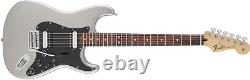 Fender Standard Stratocaster HH, Rosewood Fingerboard Ghost Silver Guitar